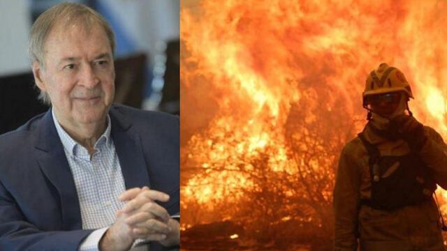 Schiaretti y los incendios