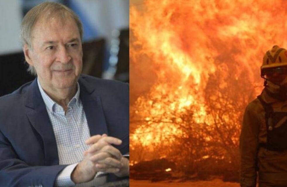 Schiaretti le agradeció a "Dios" por las lluvias que apagaron el fuego y las redes estallaron