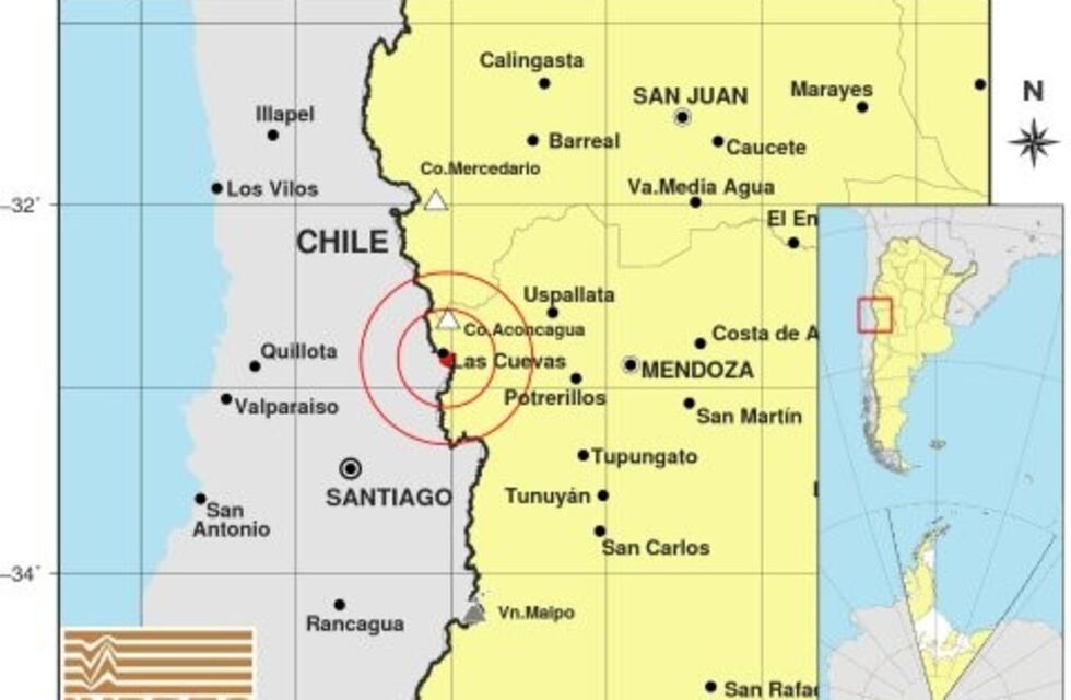 Esta madrugada tembló en Mendoza