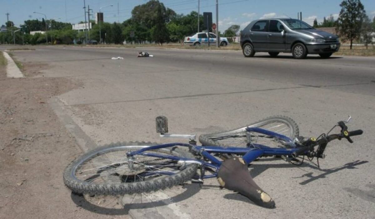 Ciclista en Guaymallén