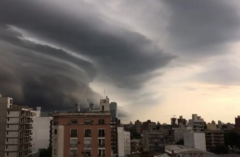 Rige un alerta por tormentas fuertes para el sur de Santa Fe