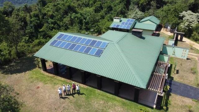 La energía sustentable permitirá aumentar la capacidad energética del parque provincial\u002E