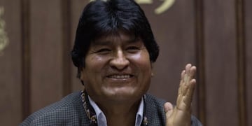 El líder del MAS está instalado en México desde que renunció\u002E (EFE)