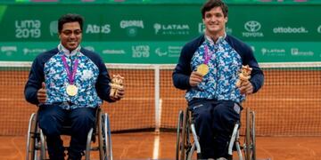Gustavo Fernández obtuvo la medalla de oro en el dobles de los Parapanamericanos\u002E