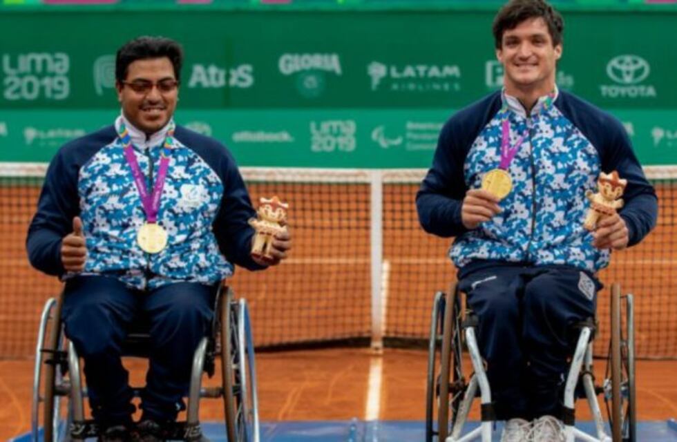 Gustavo Fernández, campeón del dobles en Lima 2019