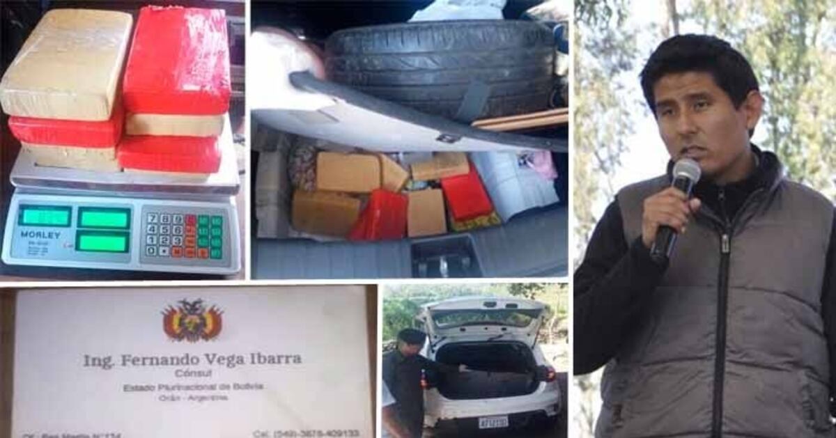 Detienen al cónsul de Bolivia en Orán con droga en el auto (Web)