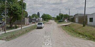 El violento hecho se produjo en una vivienda de Islas Malvinas al 600\u002E (Street View)