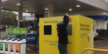 Puerto Iguazú cuenta con un nuevo ECO punto para la recolección del residuo diferenciado