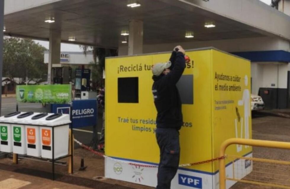 Puerto Iguazú cuenta con un nuevo ECO punto para la recolección del residuo diferenciado