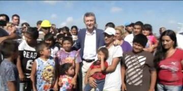 Mauricio Macri en el acto