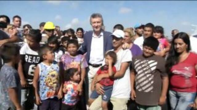 Mauricio Macri en el acto