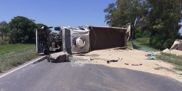 Choque en Ataliva: dos heridos