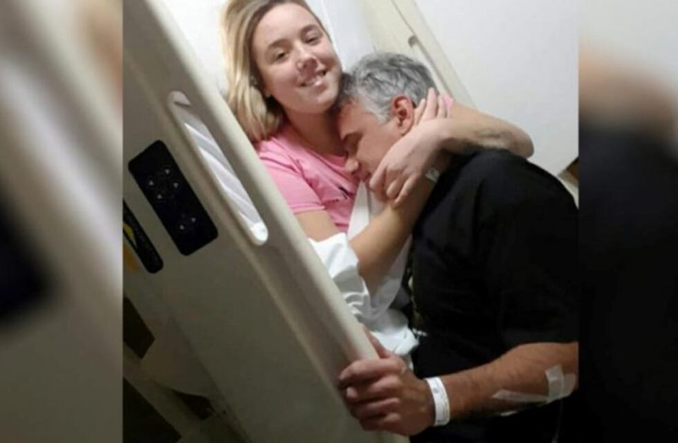 ¡Un campeón! El "Pato" Di Palma le donó un riñón a su hija