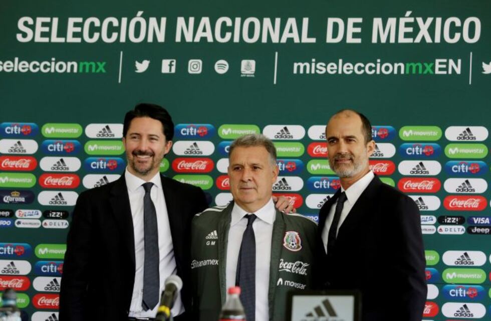Presentaron a Gerardo Martino como nuevo técnico de la selección mexicana