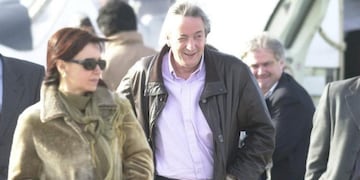 Nestor, Cristina y de fondo Muñoz