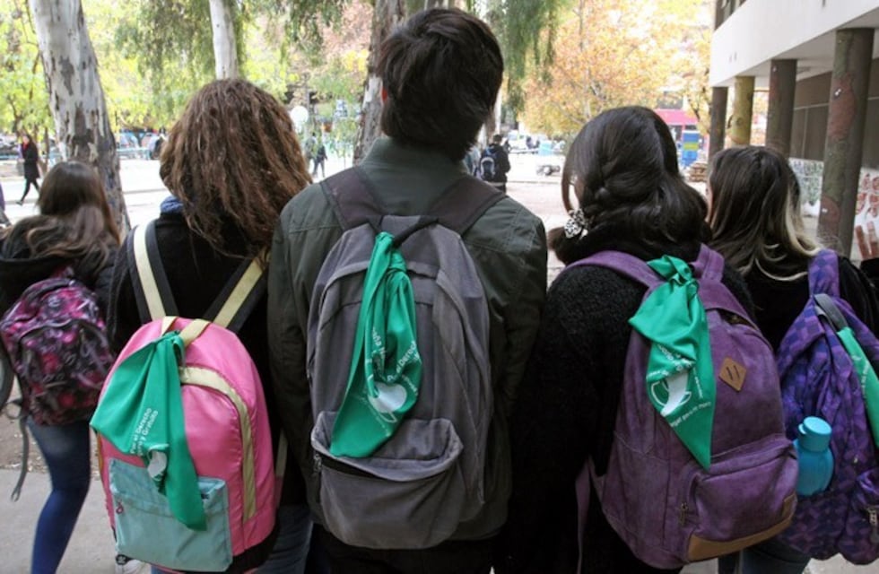 La Plata: agredieron a una chica que llevaba el pañuelo verde en su mochila