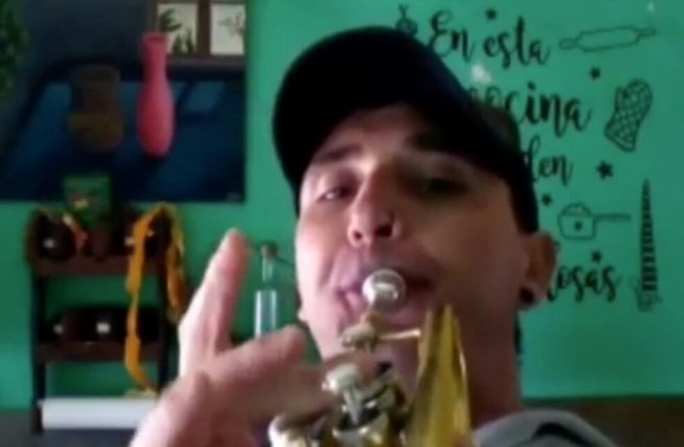 El video de un hincha de Piazza en la previa de la final con Chacarita