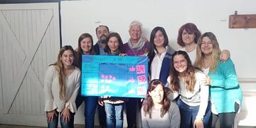 Alumnos Ganadores con el corto \
