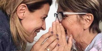 Eugenia Tobal y su mamá\u002E