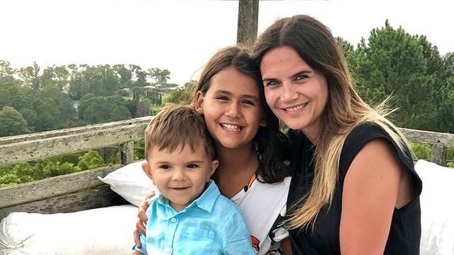 Granata y su pareja Leo Squarzon compartieron fotos del primer día de clases del pequeño Roque\u002E (instagram)