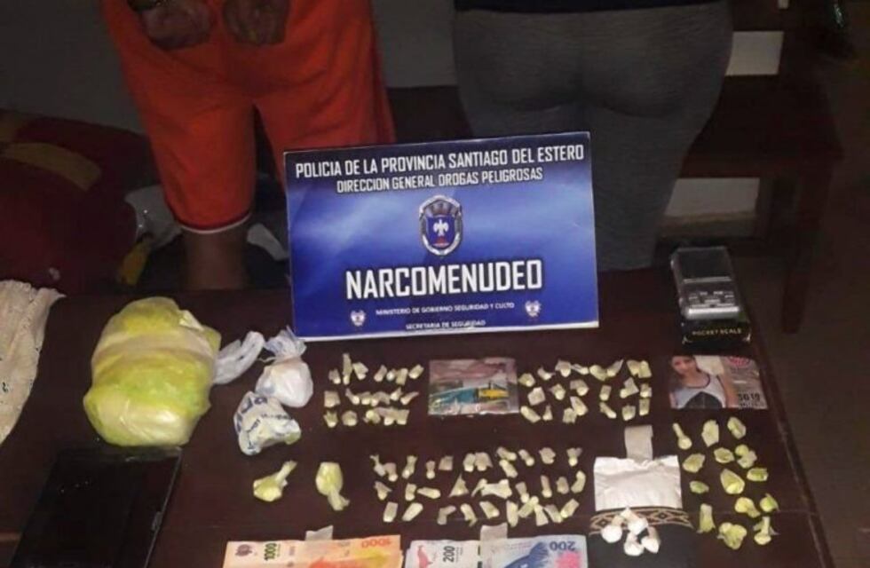 Detuvieron a una joven por tenencia de drogas