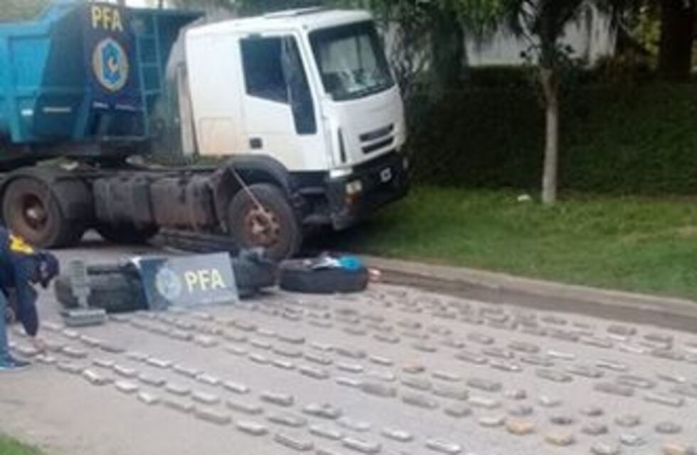 Marihuana en ruedas de camión, desde Eldorado a Buenos Aires