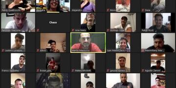 Brindan talleres para la prevención del consumo de drogas y alcohol a las divisiones juveniles de Estudiantes (Municipalidad de La Plata)