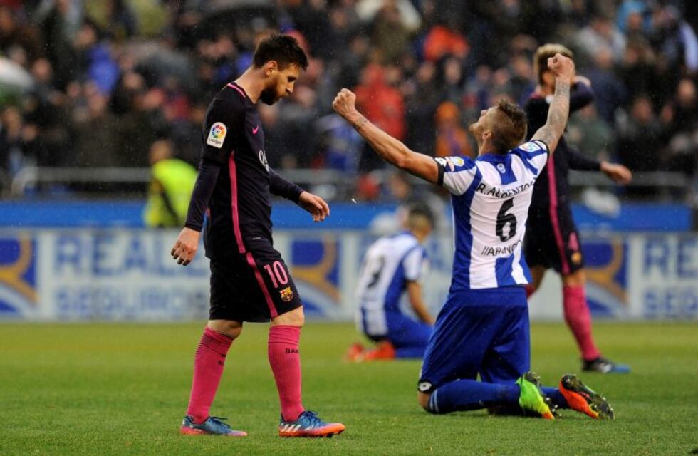 Tras la hazaña histórica, Barcelona perdió 2-1 ante La Coruña