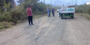 El trabajador municipal fue arroyado\u002E Foto: El Corredor de Noticias\u002E