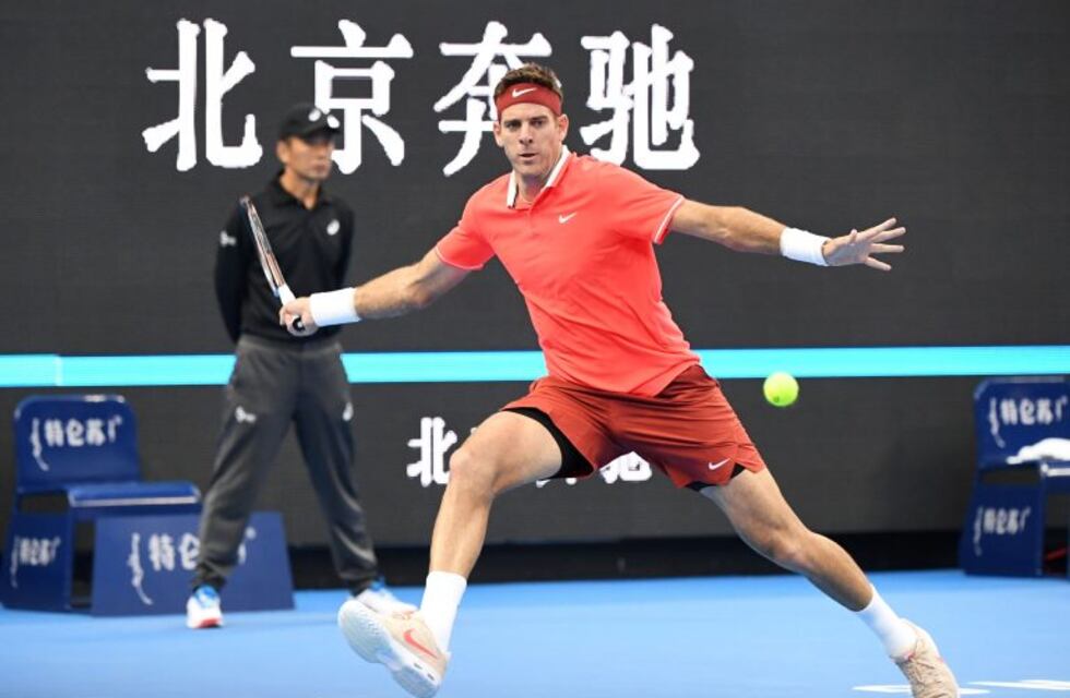 Del Potro avanzó a los cuartos del ATP 500 de Pekín y se aseguró el ingreso al Masters de Londres