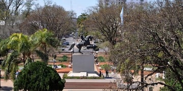 Vista Rafaela - Plaza 25 de Mayo