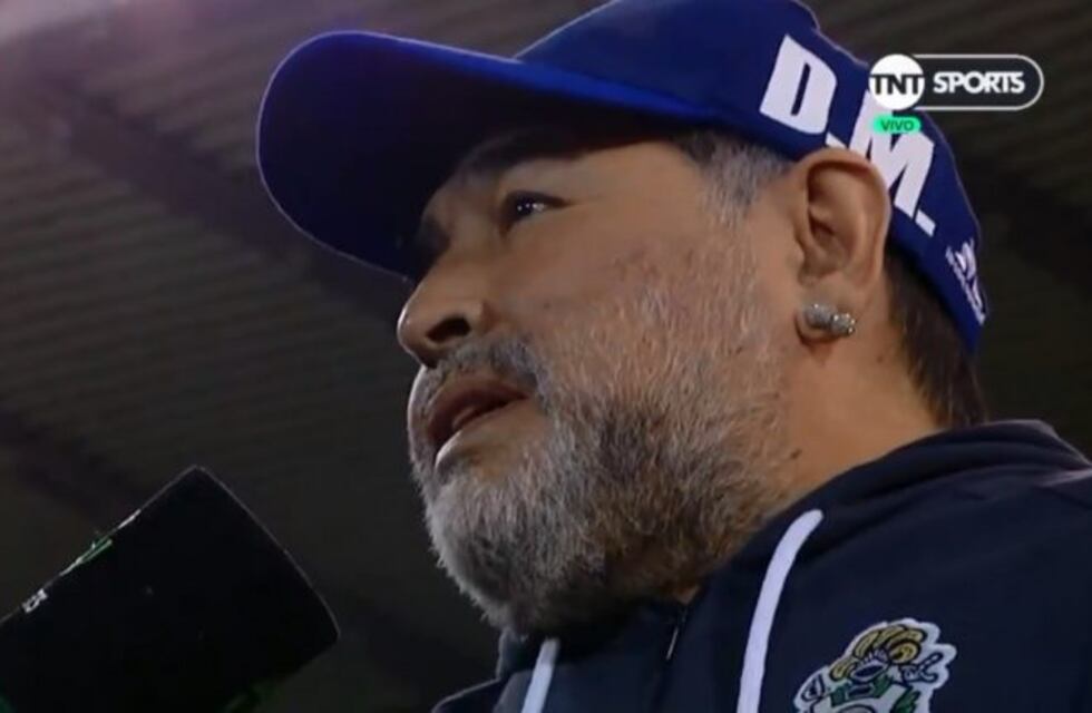 Diego Maradona en Córdoba: "Le agradezco a la gente de Talleres por el recibimiento"