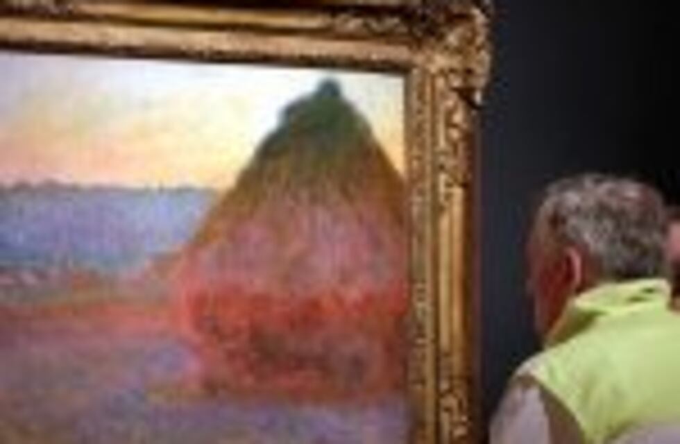 La obra "Meule" del pintor Claude Monet se subastó por u$s 72,5 millones de dólares