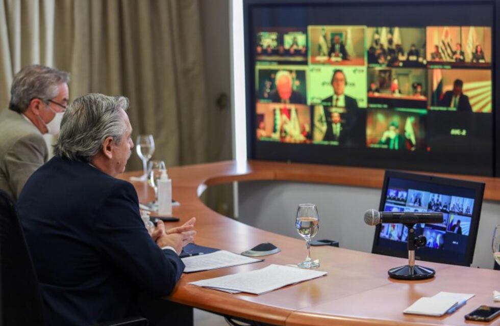 Alberto Fernández participó de la cumbre del Mercosur, que puso el foco en la pandemia y en la relación con la Unión Europea