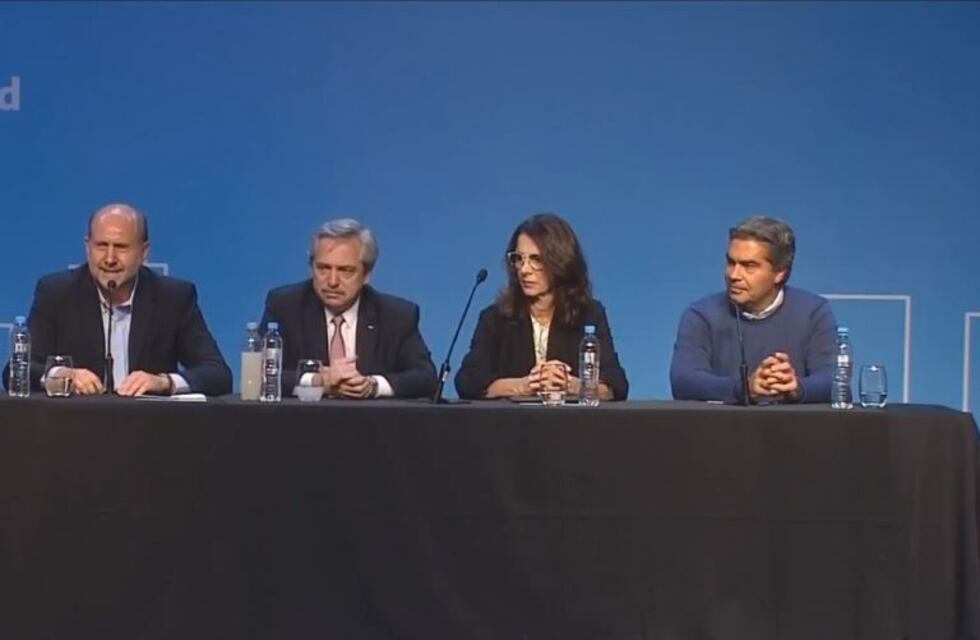 Alberto Fernández alineó en Rosario a gobernadores del Frente de Todos