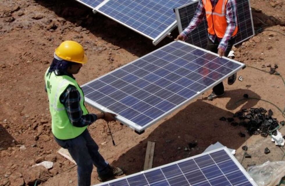 Construyen un parque solar en Santa Rosa