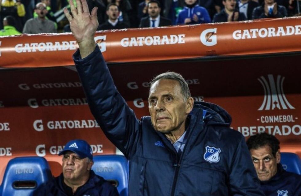 Miguel Ángel Russo protagonizó un conmovedor regreso en el banco de Millonarios