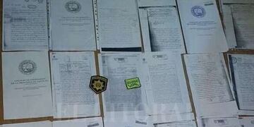 Detienen a tres bonaerenses con escrituras y documentos falsos