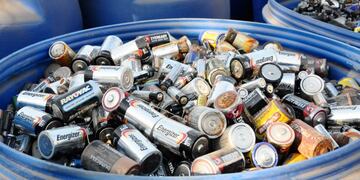 Traslado de pilas y baterías en deshuso de Mendoza