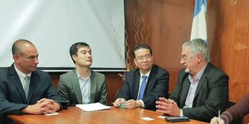 Autoridades chinas en Jujuy