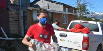 Entrega de alimentos