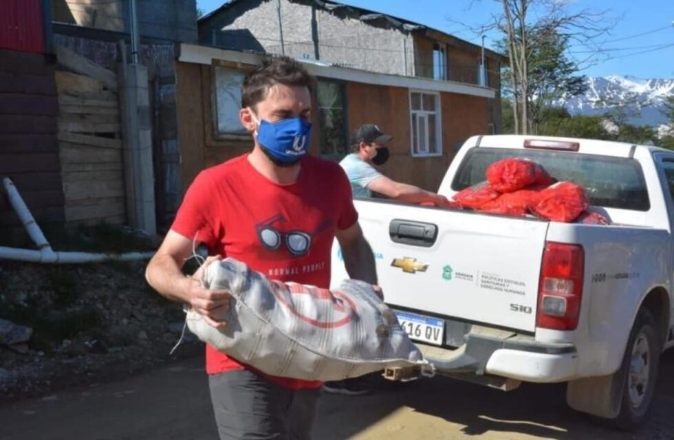 Ushuaia: entregaron alimentos a comedores y ollas populares