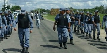 La policía de la provincia envió gran cantidad de efectivos a diversos puntos de la provincia