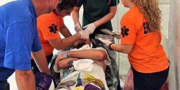 PUESTO SANITARIO\nCrédito: Hospital Centenario