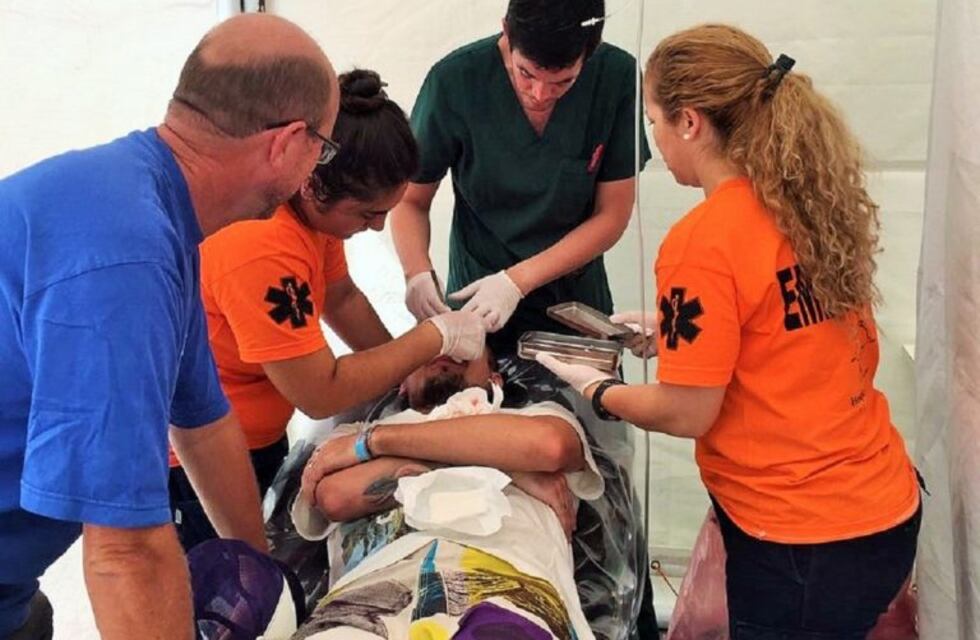 Cuarenta personas fueron atendidas con cuadros de intoxicación alcohólica en el puesto sanitario