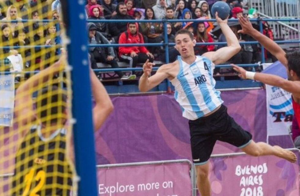 El seleccionado argentino de beach handball masculino clasificó a semifinales de los JJOO