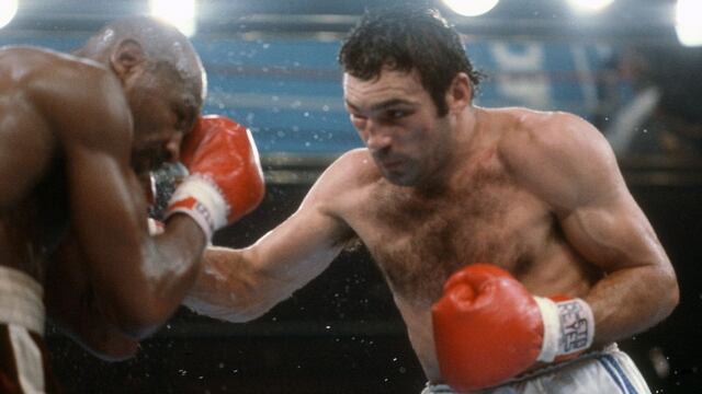 La inolviable noche del duelo entre Martillo Roldán y Maravilla Hagler.