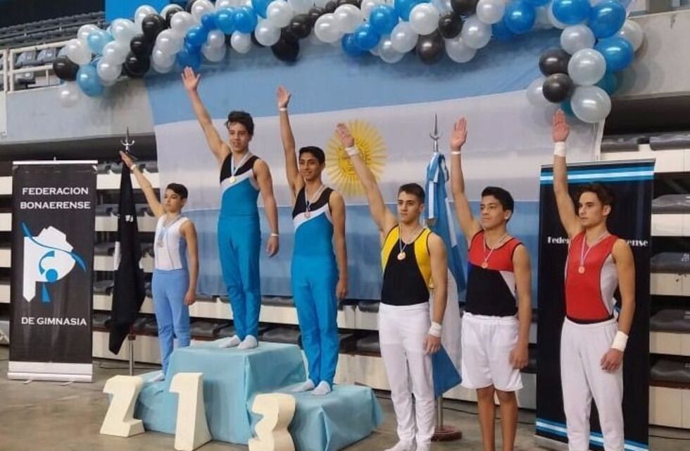 La delegación puntana se destacó en el Campeonato Nacional de Gimnasia