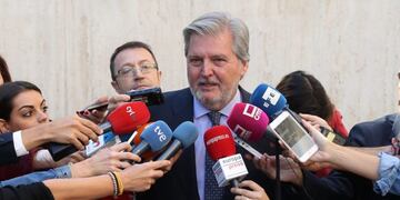 El ministro de Educación y portavoz del Gobierno, Íñigo Méndez de Vigo, ha lanzado una última llamada del Ejecutivo a la \