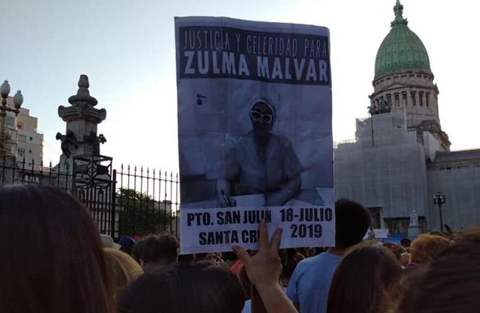 Marcha por el esclarecimiento del asesinato de la Dr. Zulma Malvar